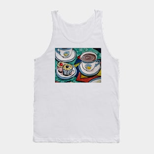 Tea for Three - Tea and Cake Section Tank Top